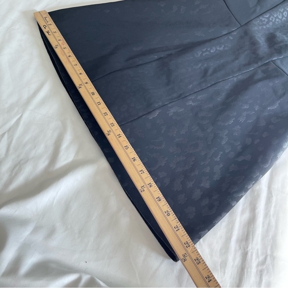 Maje A-Line Black Animal Print Scuba Dress - Picture 8 of 11